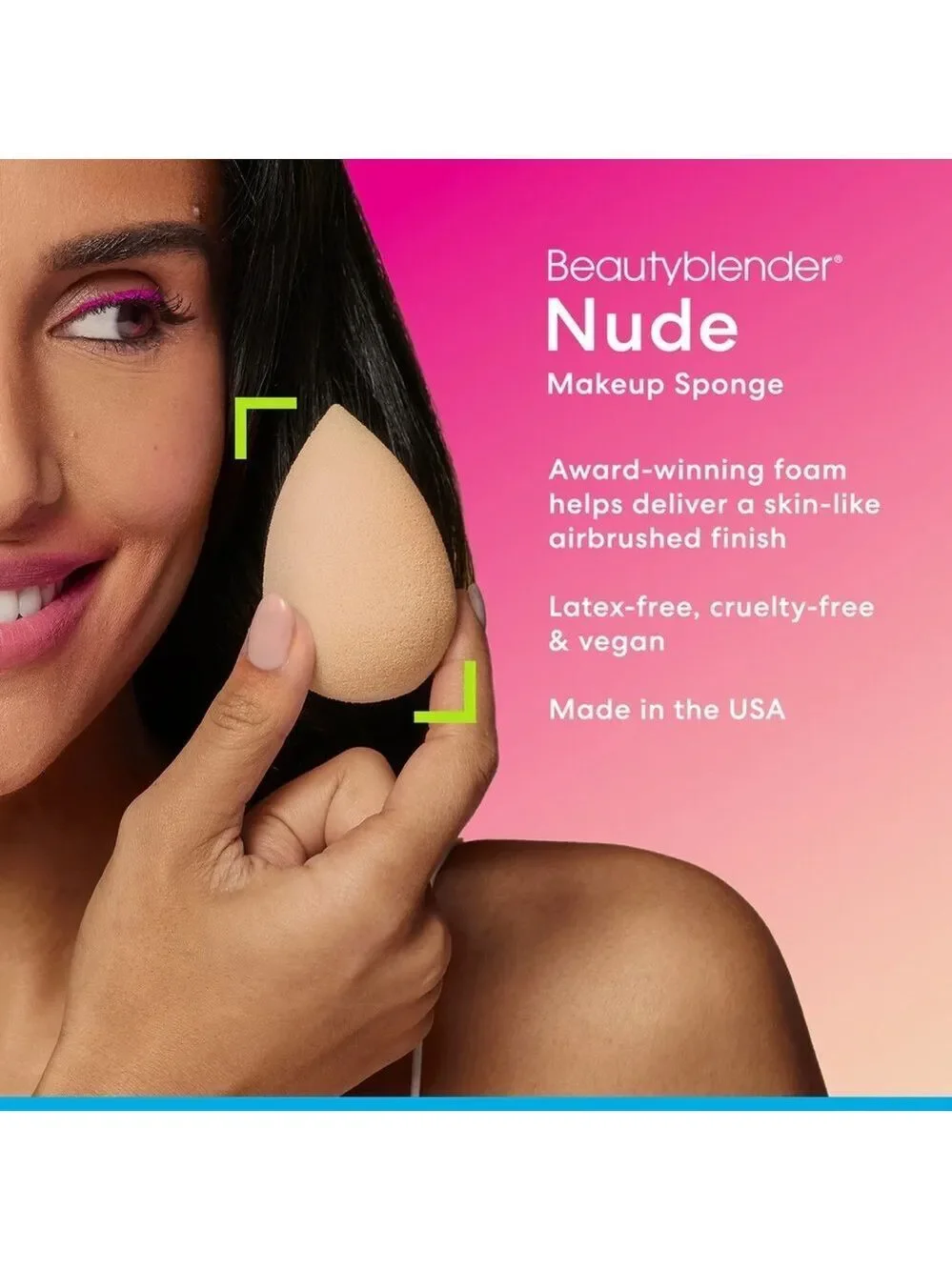 Beautyblender Full Coverage Oil Free Foundation & Beautyblender Makeup Sponge